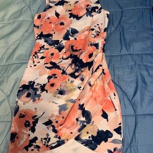 Dresscode LA - Pink/Blue floral dress